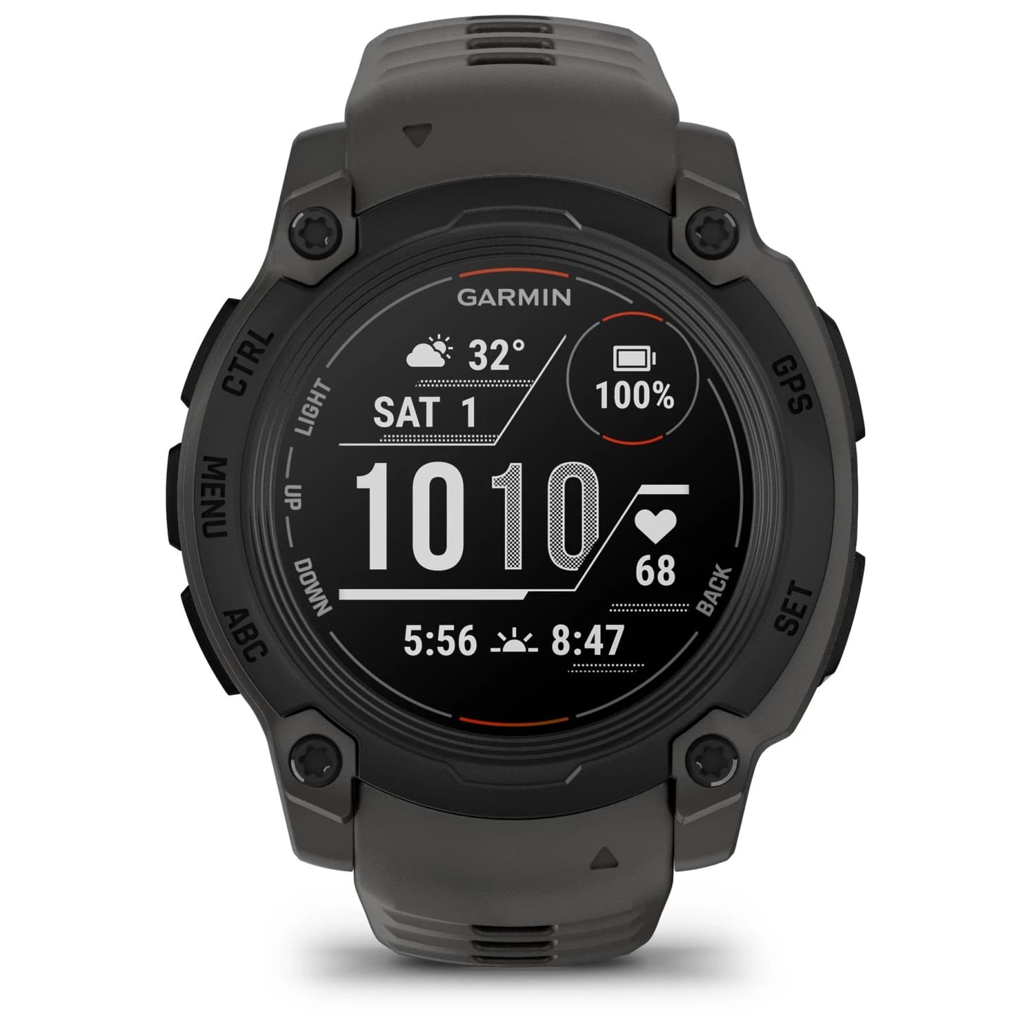 Часовник Garmin Instinct E 40 mm Multi-function watch - Coal / Black