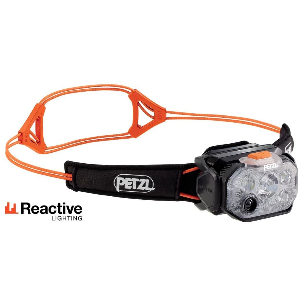 Челник Petzl Swift Rl Head torch - Black / Orange