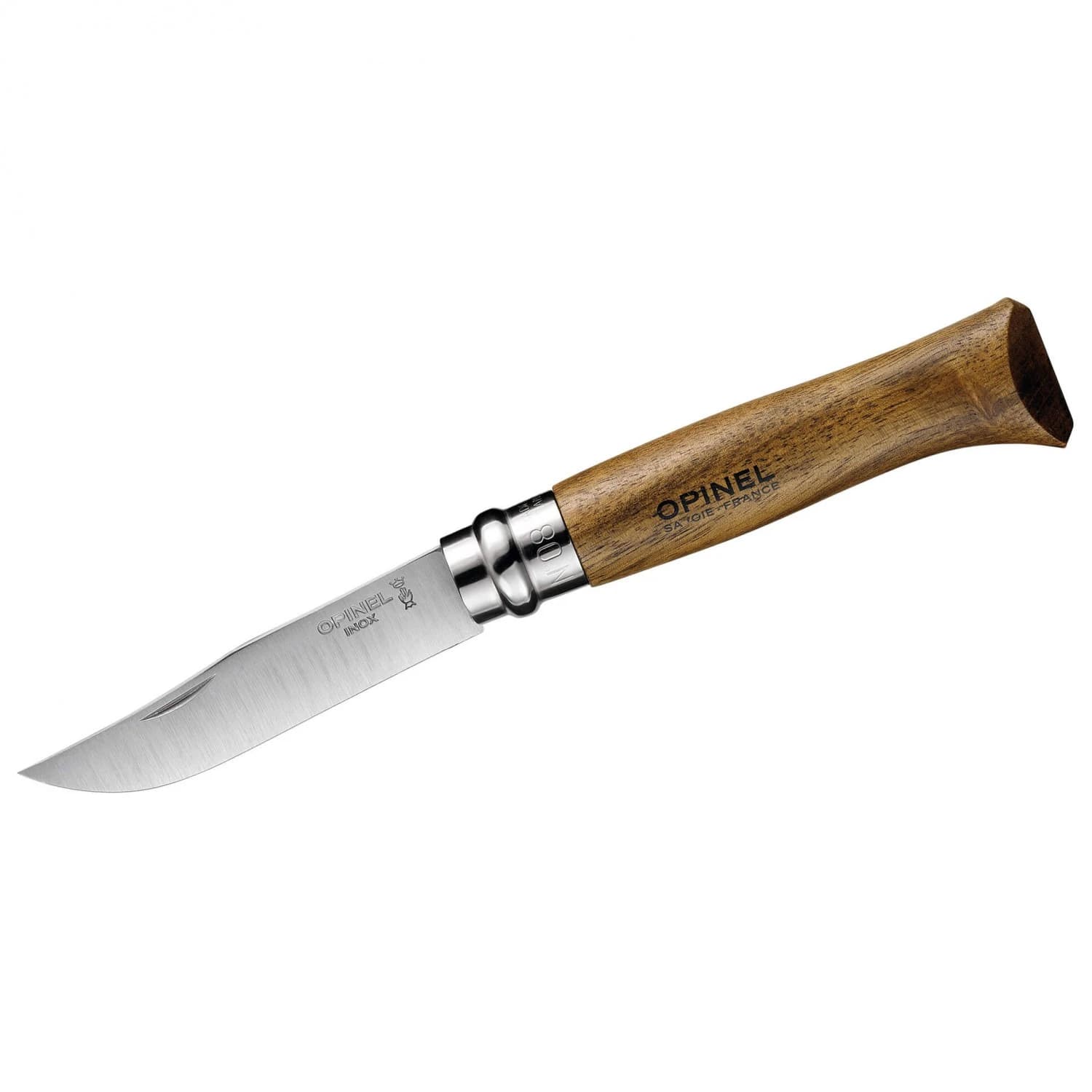 Нож Opinel Stainless steel walnut Knife - Walnut