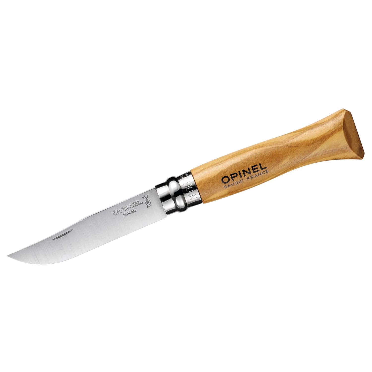 Нож Opinel Stainless steel olive wood Knife - Olive