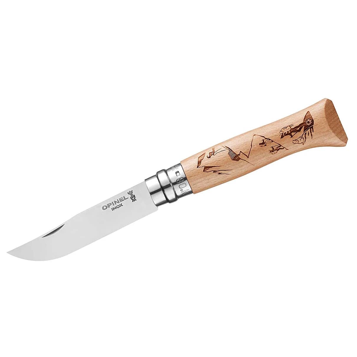 Нож Opinel Messer No 08 Gravure Knife - Rando