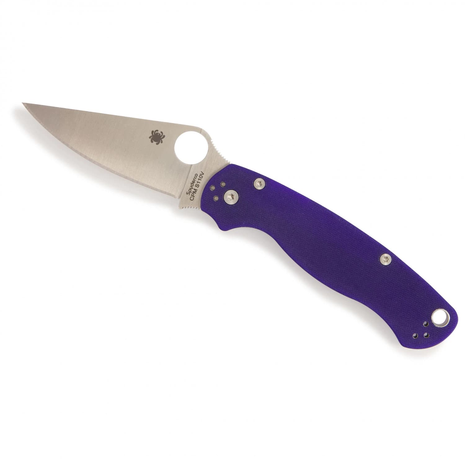 Нож Spyderco Para-Military 2 CPM S110V Knife - Dark Blue