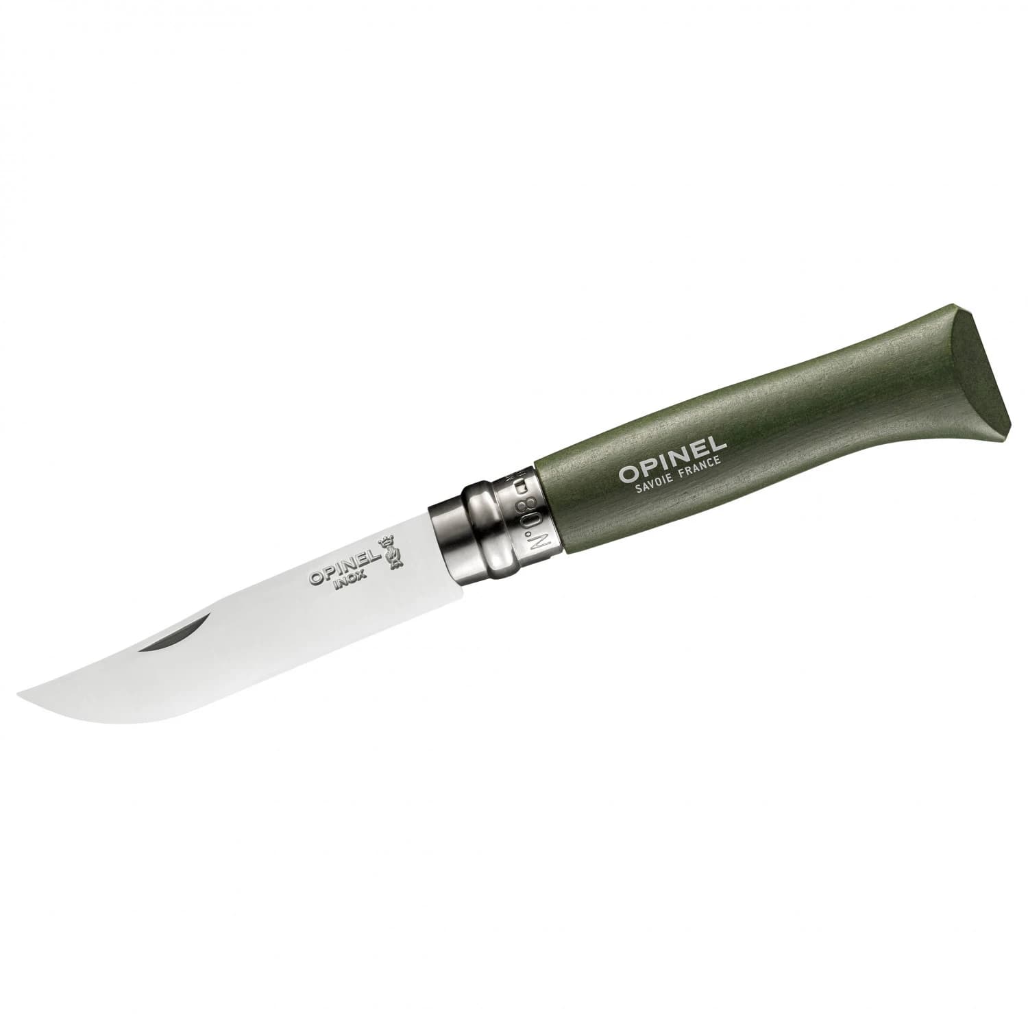 Нож Opinel Taschenmesser No 08 Knife - Beech / Khaki