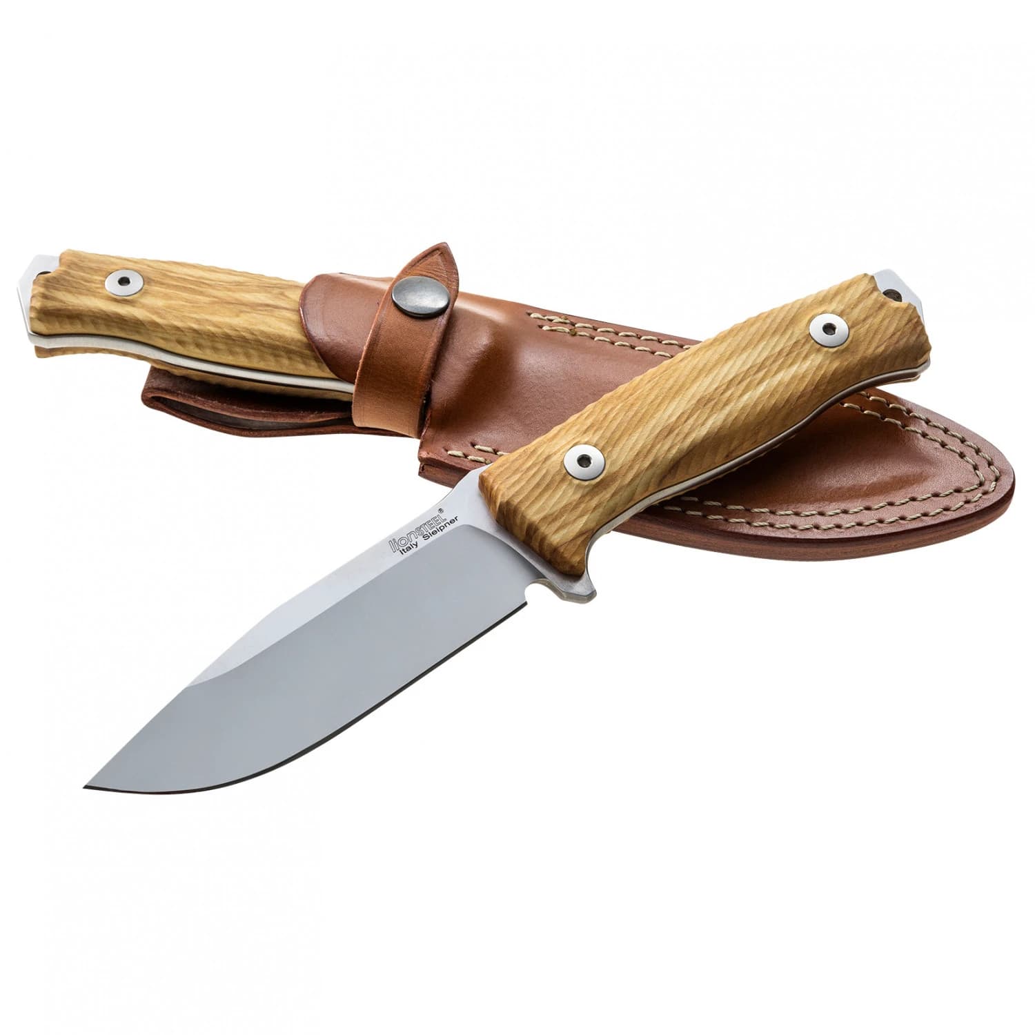 Нож Lionsteel M5 Knife - Olive Wood