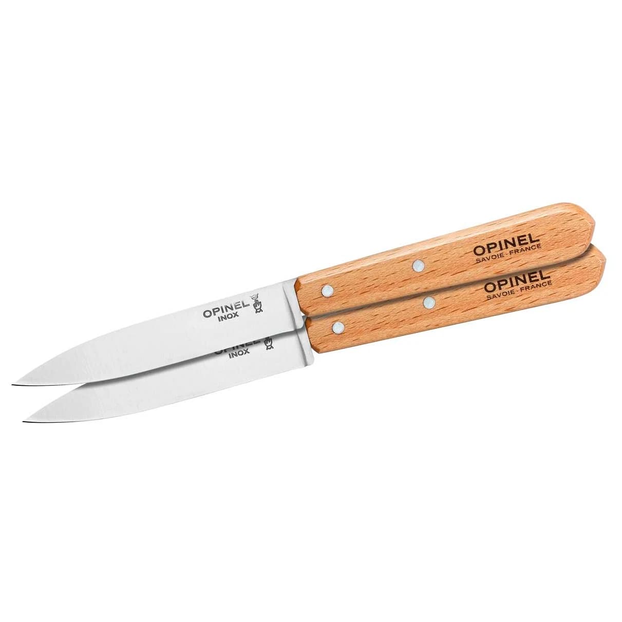Нож Opinel Küchenmesser No 112 2-Pack Knife - Beech