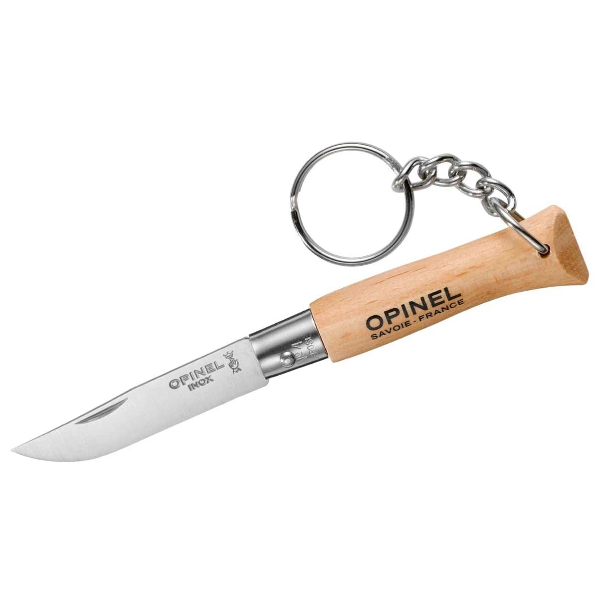 Нож Opinel No 04 mit Anhänger Knife - Beech