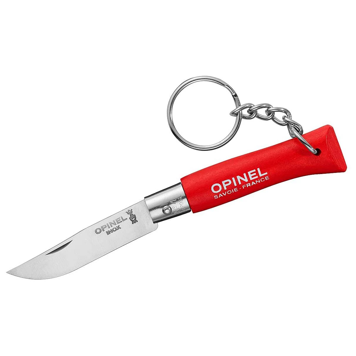 Нож Opinel No 04 mit Anhänger Knife - Red