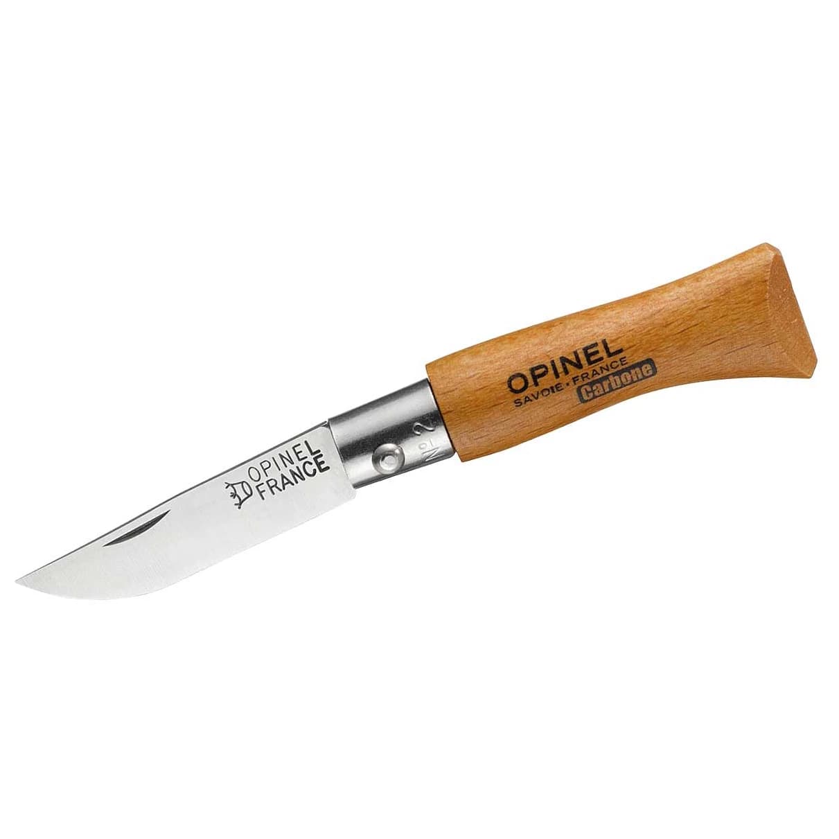 Нож Opinel Taschenmesser No 04 Carbon Knife - Beech