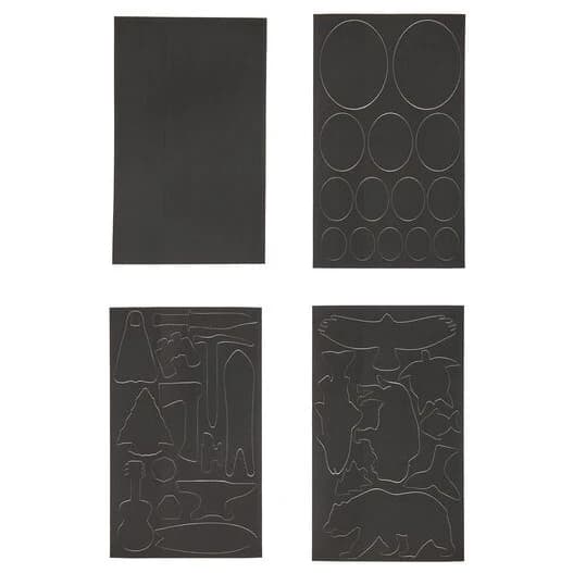 Поддръжка за текстил Patagonia Worn Wear Patch Kit Repair kit - Black