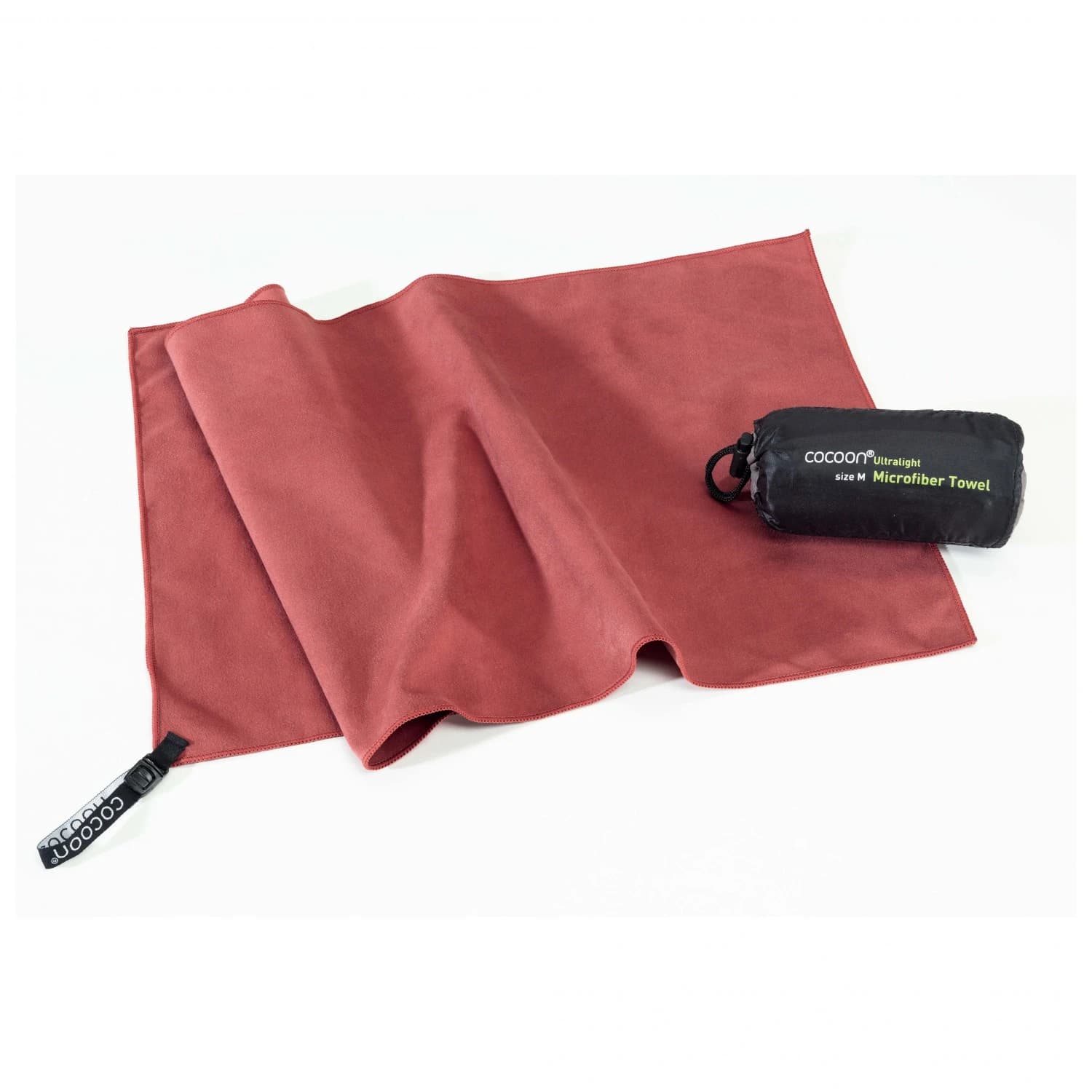 Микрофибърна кърпа Cocoon Towel Ultralight Microfiber towel - Marsala Red
