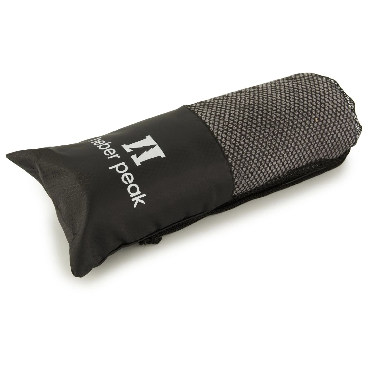 Микрофибърна кърпа Heber Peak PignoliaHe. Terry Lite Microfiber towel - Grey