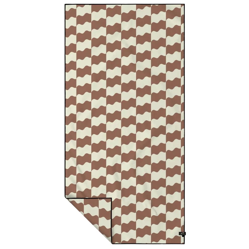 Микрофибърна кърпа Slowtide Slowtide Checker Performance Quick-Dry Towel Microfiber towel - Mousse