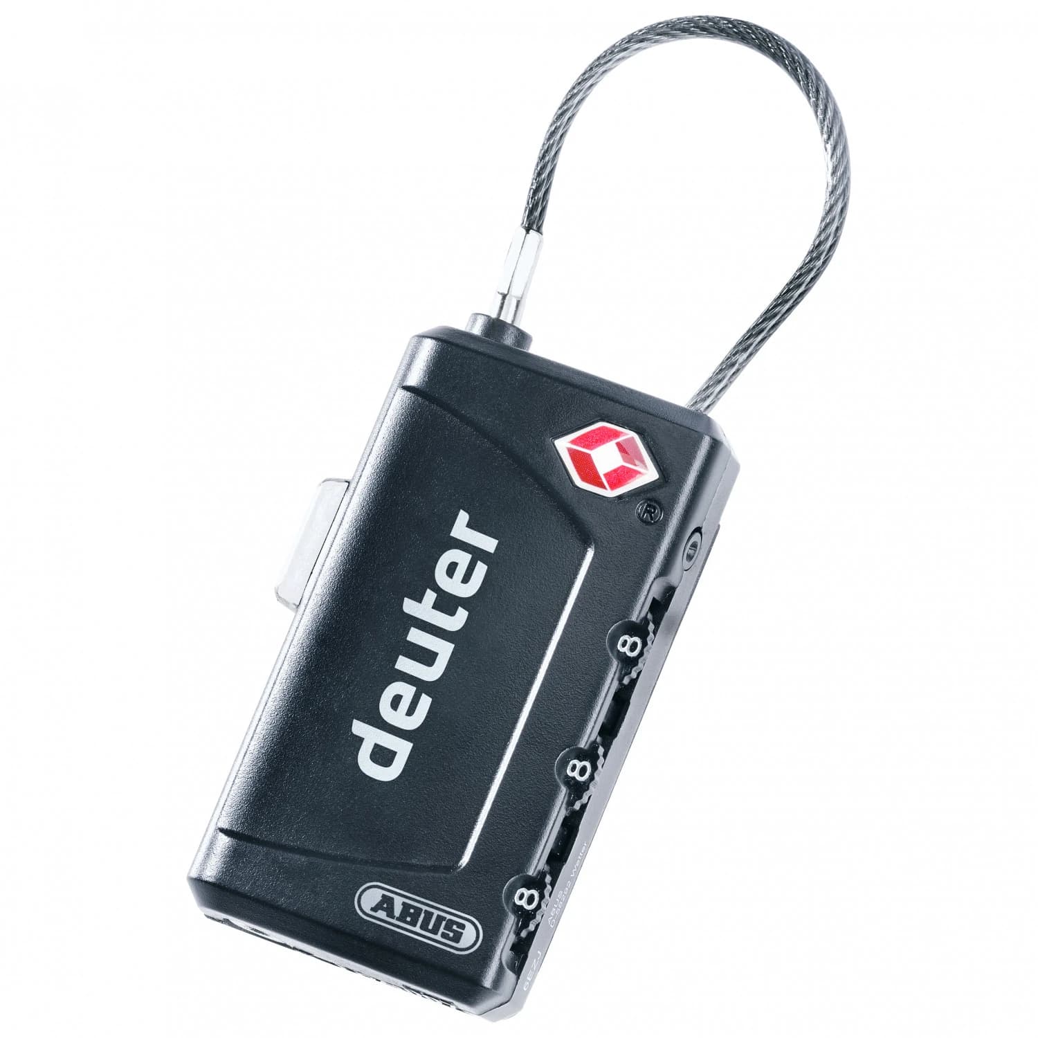 Катинар за багаж Deuter TSA Cable Lock Travel lock - Black
