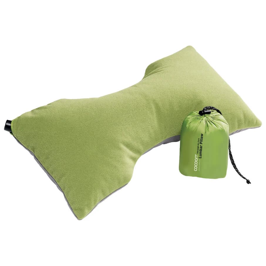 Възглавница за пътуване Cocoon Ultralight Lumbar Support Pillow Pillow - Wasabi / Grey