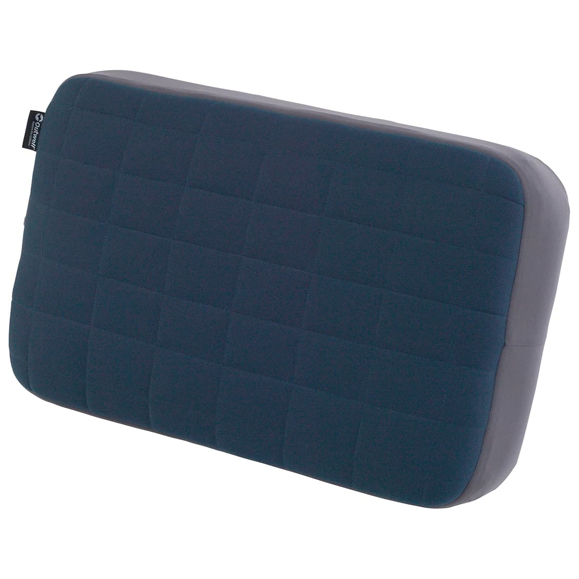 Възглавница за пътуване Outwell Memory Air Pillow Deluxe Pillow - Blue & Grey
