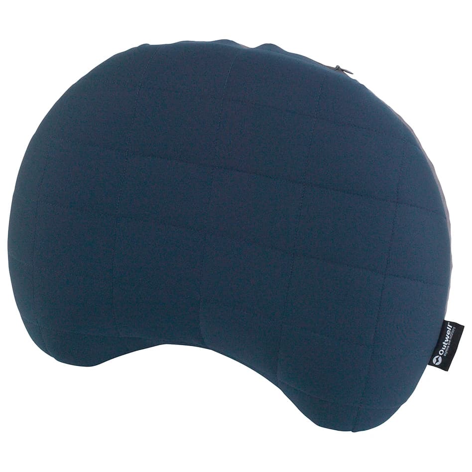 Възглавница за пътуване Outwell Memory Ergo Air Pillow Pillow - Blue & Grey