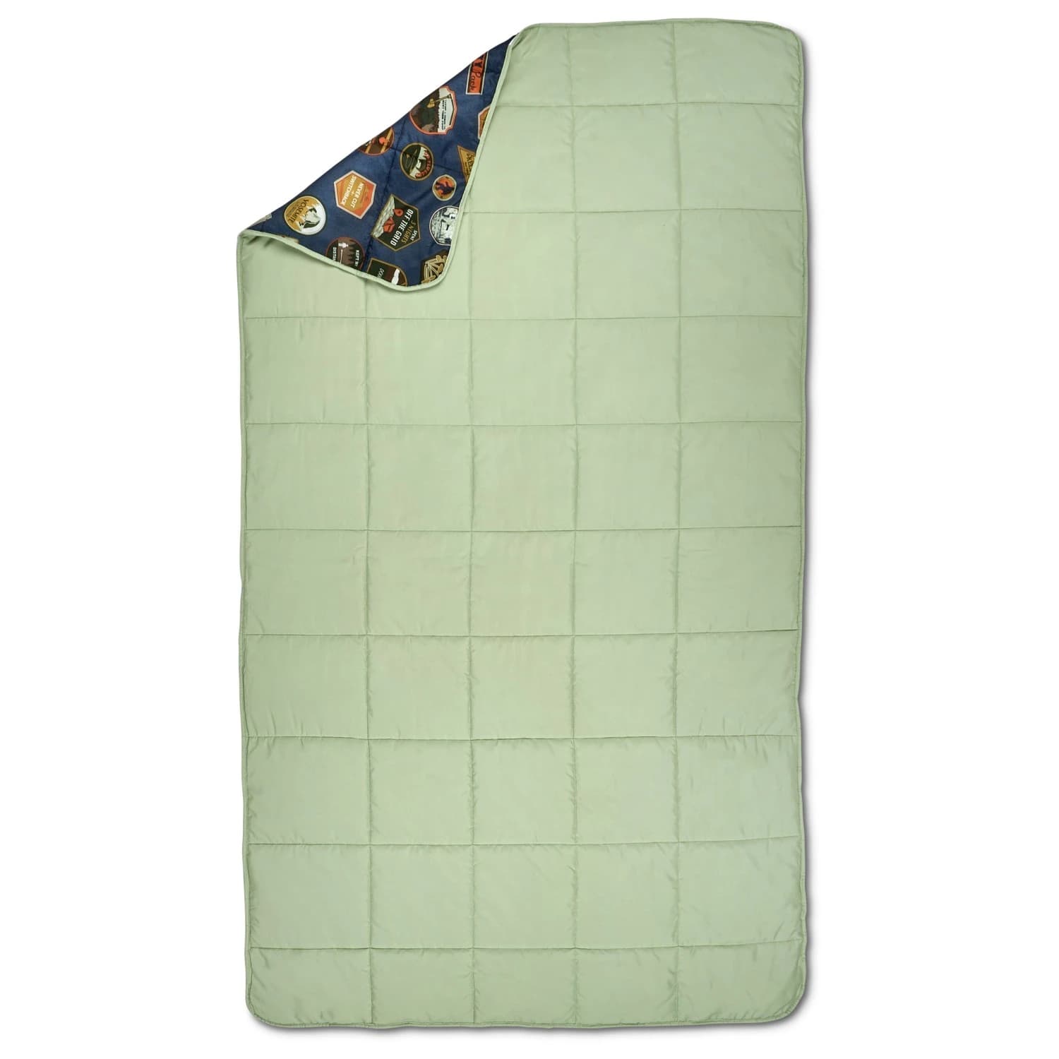 Завивка Kelty Bestie Blanket Blanket - Laurel Green / Patches