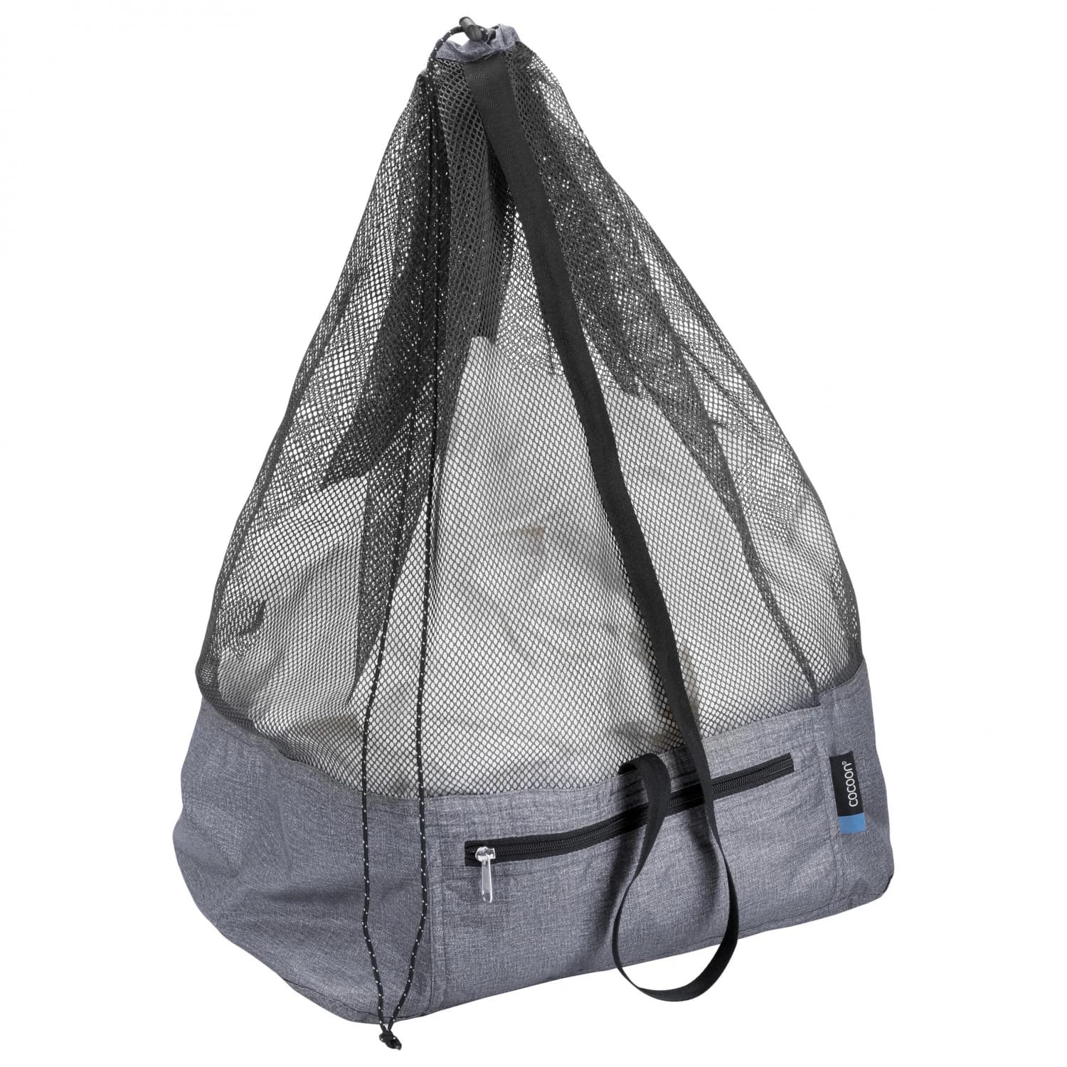 Компресиращ чувал Cocoon Laundry Bag City Stuff sack - Heather Grey / Black