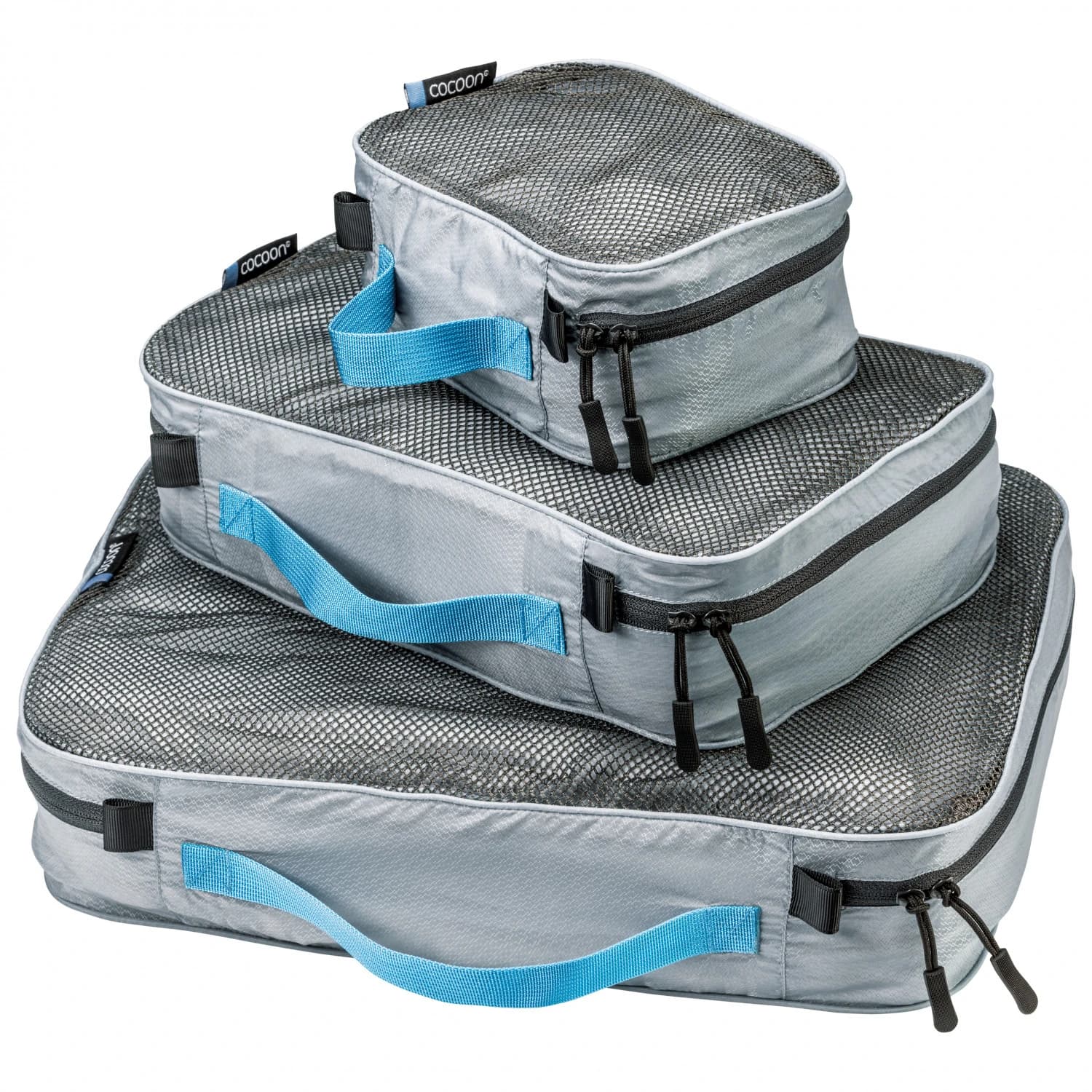 Компресиращ чувал Cocoon Packing Cubes Ultralight Set Stuff sack - Storm Blue