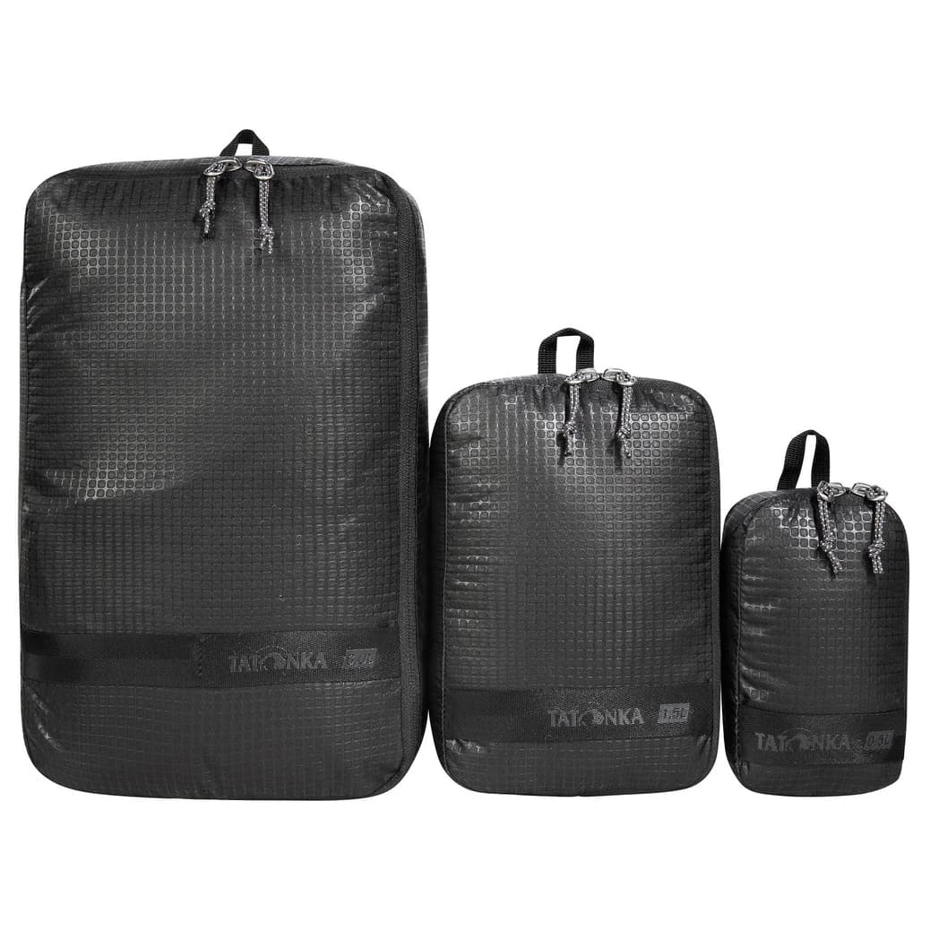 Компресиращ чувал Tatonka Stuffsack Zip Set III Stuff sack - Black