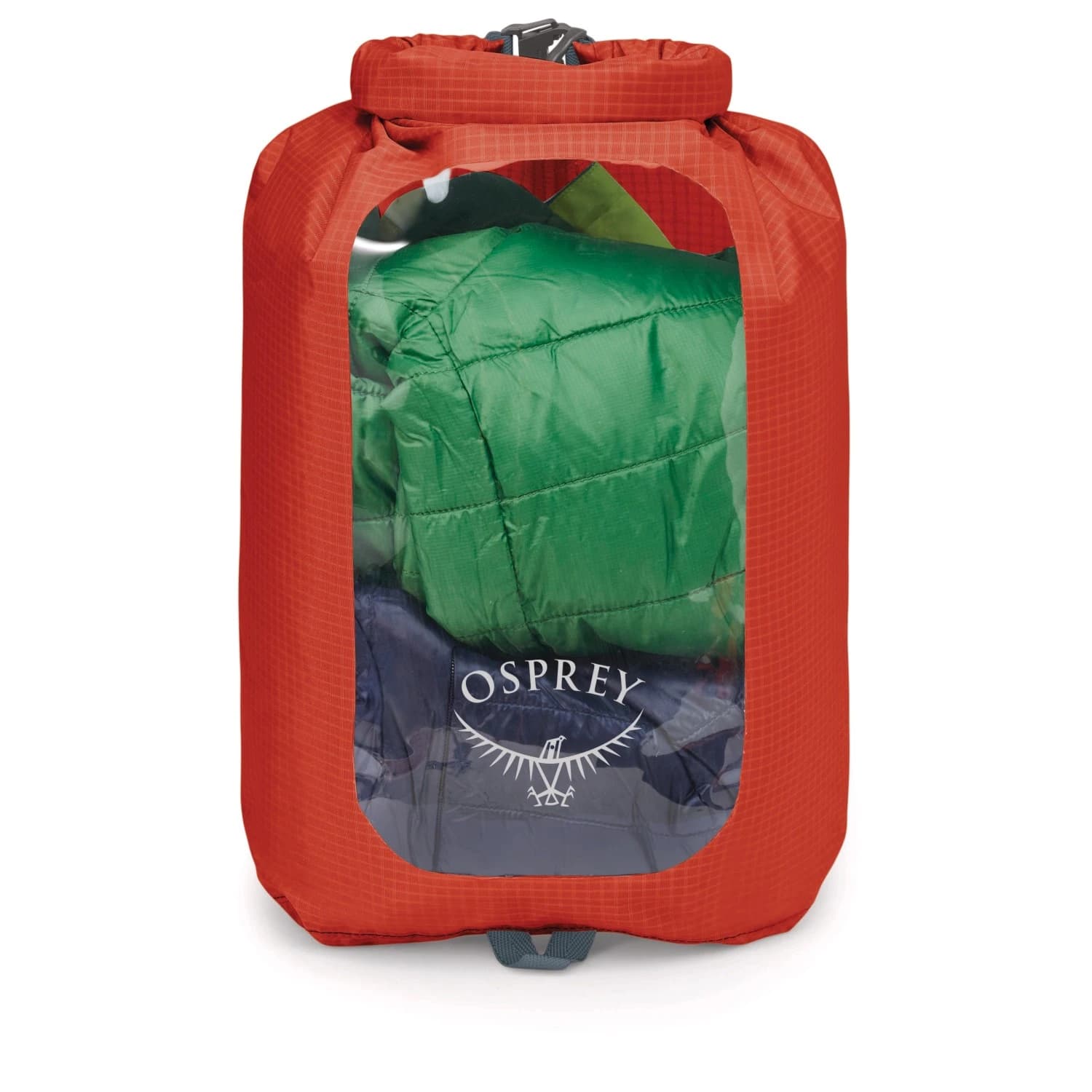 Компресиращ чувал Osprey Dry Sack 12 with Window Stuff sack - Mars Orange
