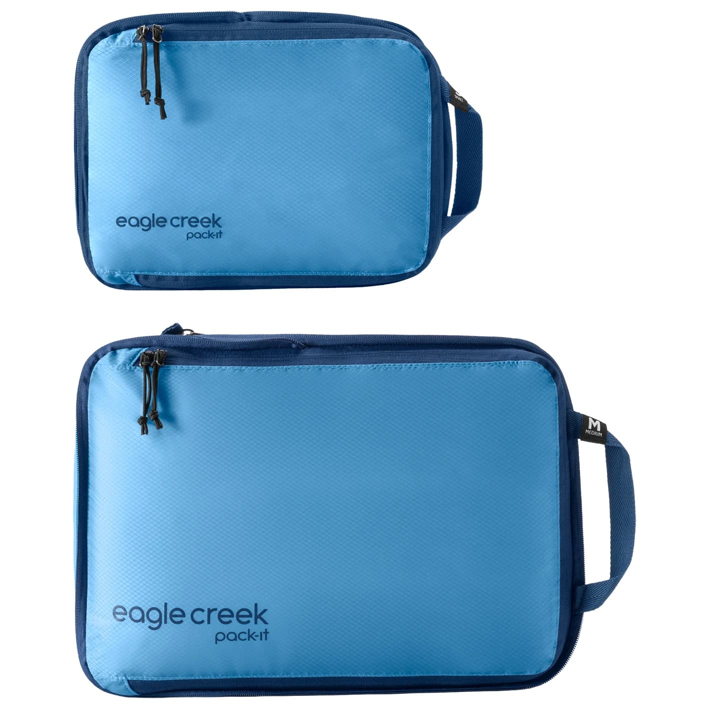 Компресиращ чувал Eagle creek Pack-It Isolate Compression Cube Set Stuff sack - Blue Dawn