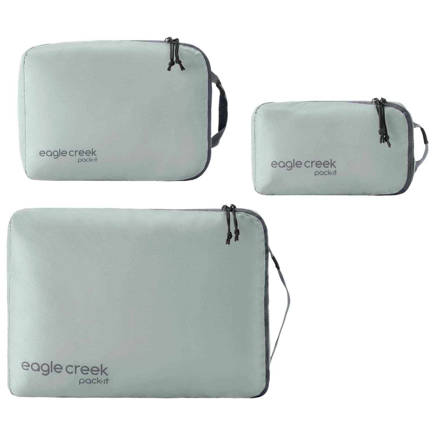 Компресиращ чувал Eagle creek Pack-It Isolate Cube Set Stuff sack - Storm Grey