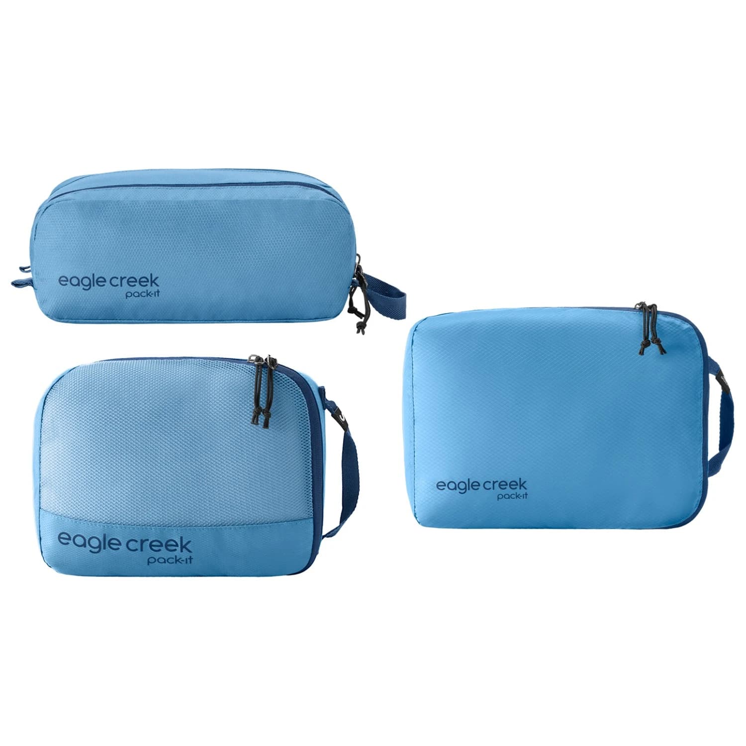 Компресиращ чувал Eagle creek Pack-It Overnight Set Stuff sack - Blue Dawn
