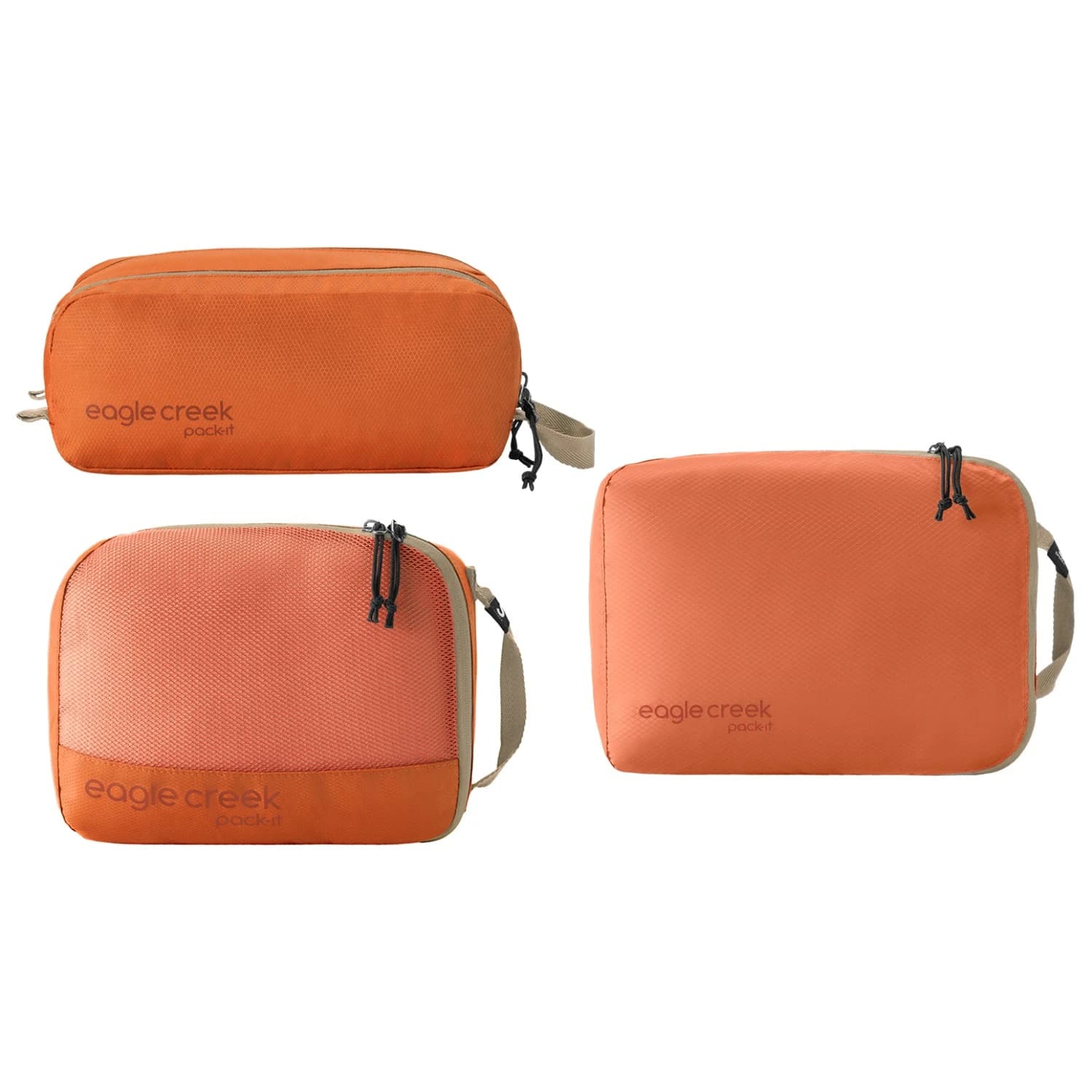 Компресиращ чувал Eagle creek Pack-It Overnight Set Stuff sack - Mandarin