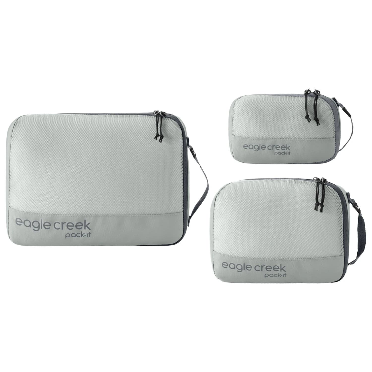 Компресиращ чувал Eagle creek Pack-It Reveal Cube Set Stuff sack - Storm Grey