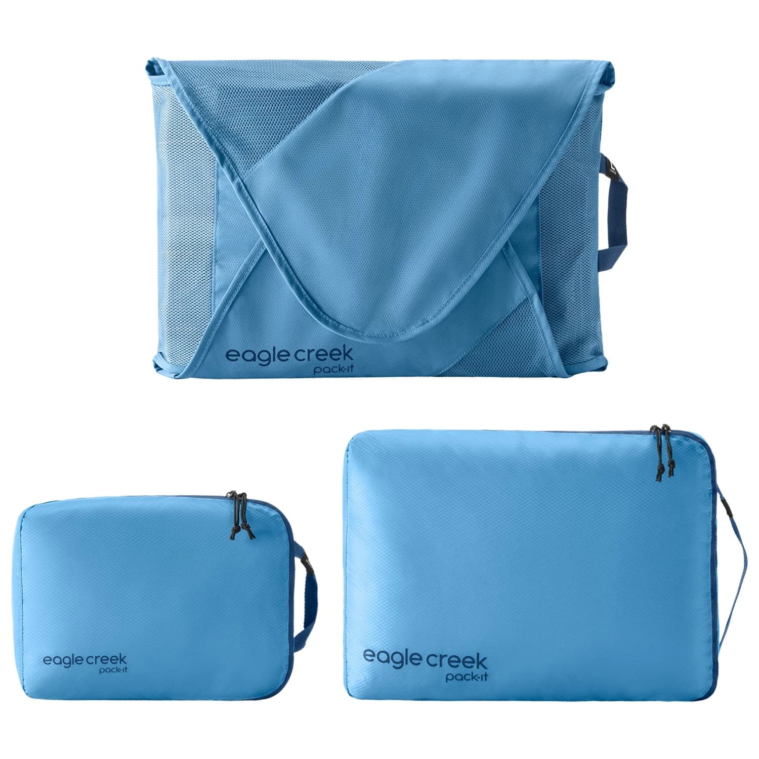 Компресиращ чувал Eagle creek Pack-It Starter Set Stuff sack - Blue Dawn