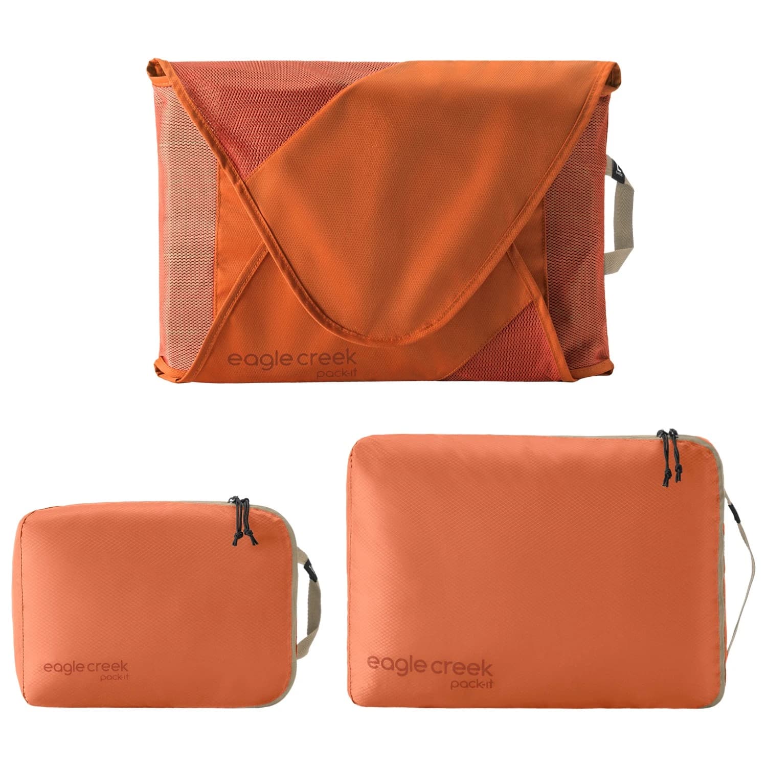 Компресиращ чувал Eagle creek Pack-It Starter Set Stuff sack - Mandarin