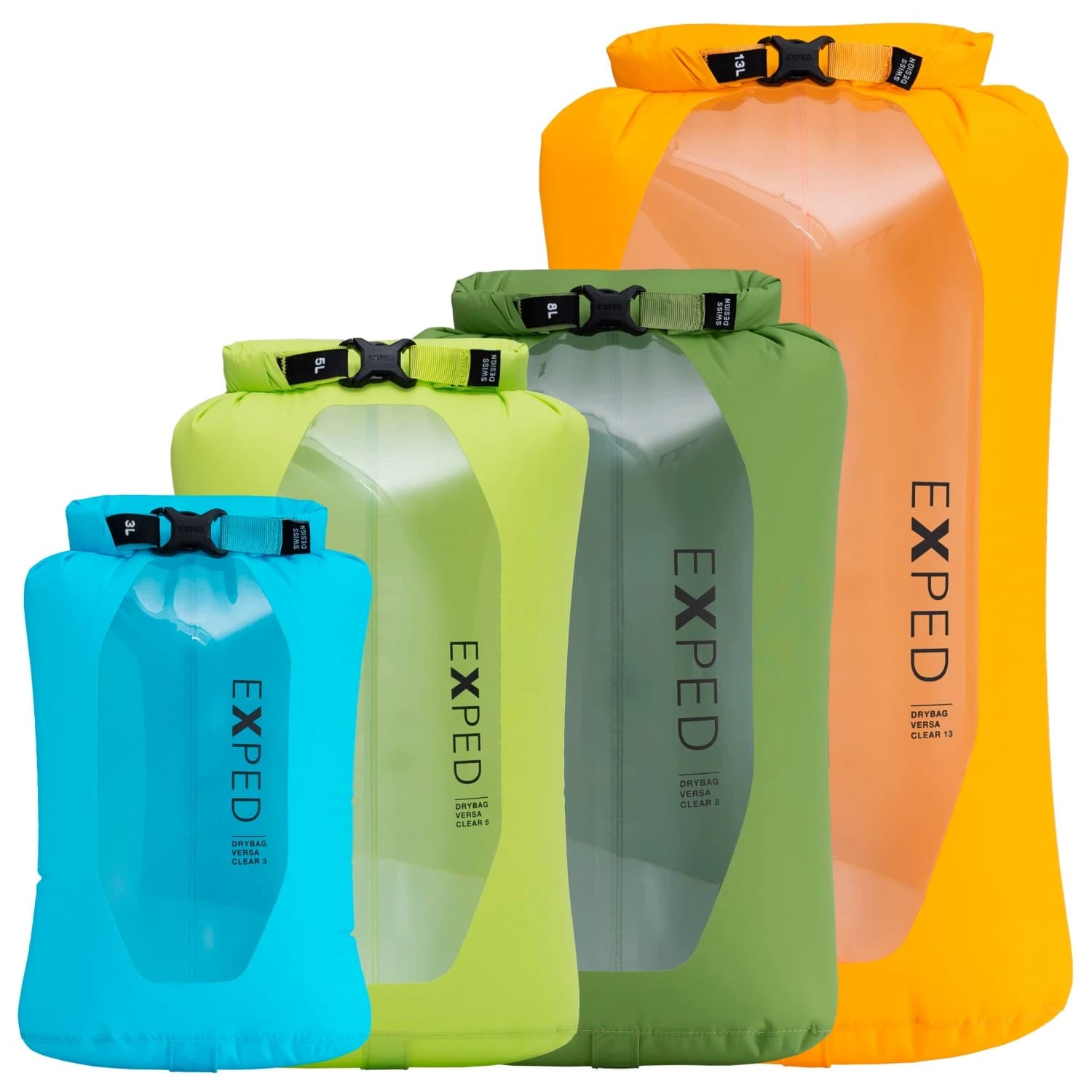 Компресиращ чувал Exped Drybag Versa Clear Stuff sack - Mixed