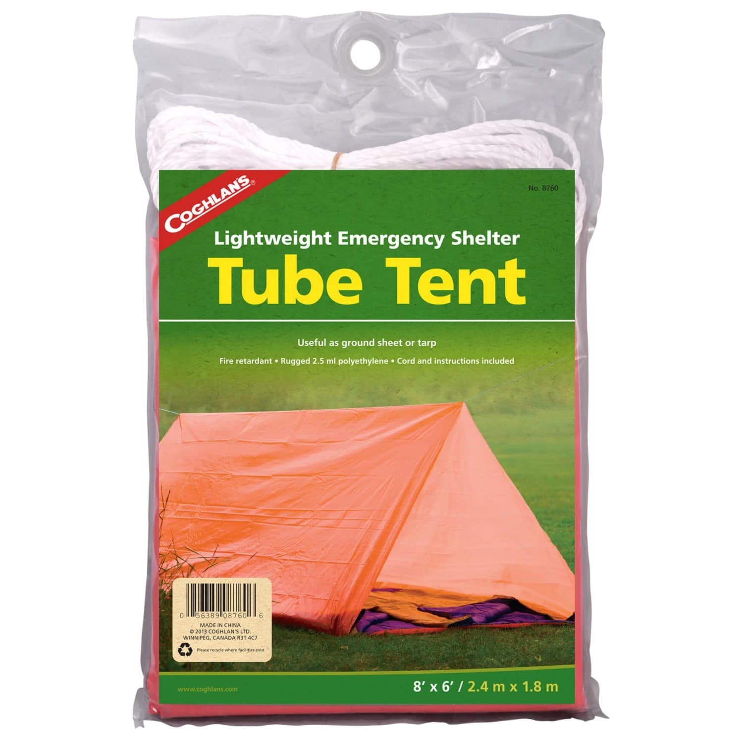 Бивак чувал Coghlans Emergency Tent - Orange