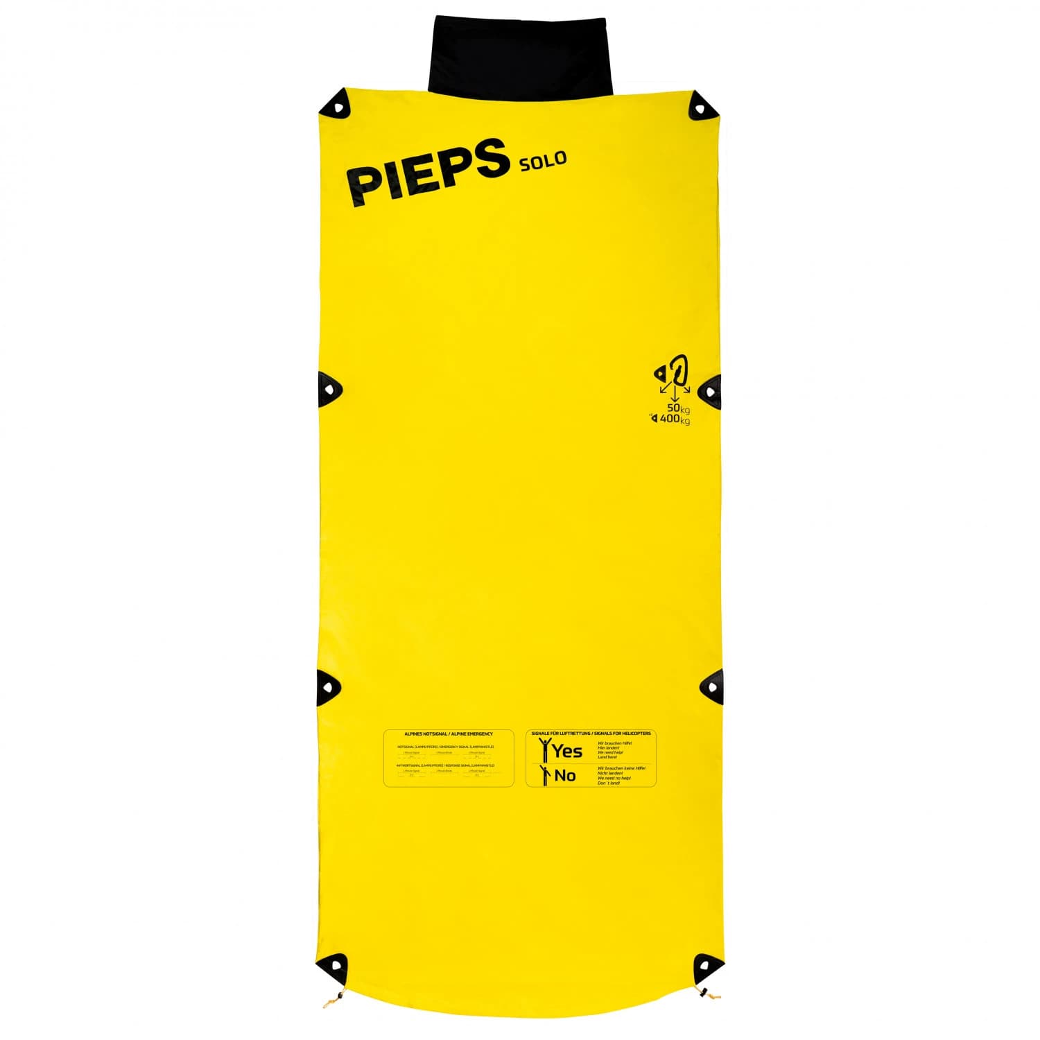 Бивак чувал Pieps Bivy Solo Bivvy bag - Yellow / Black