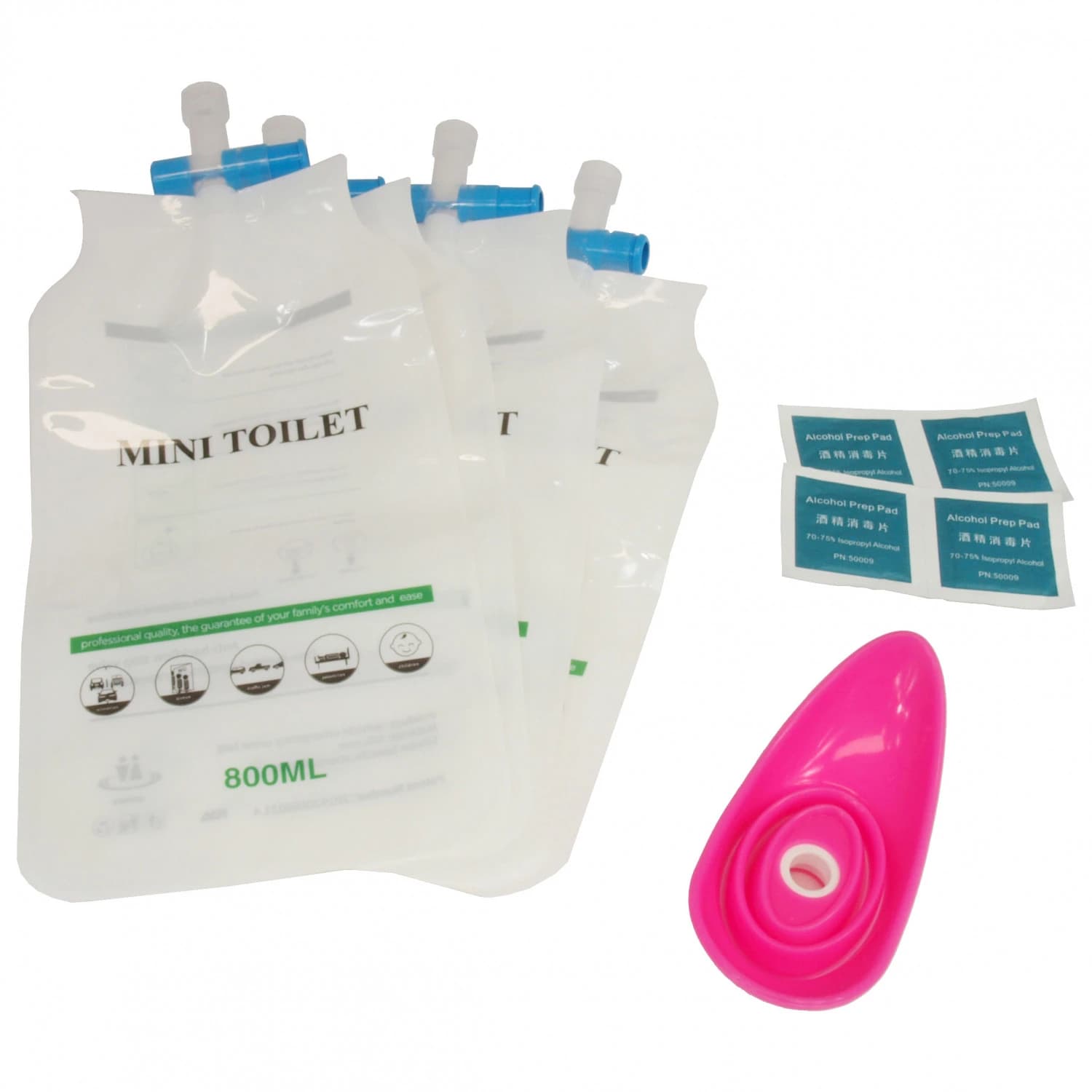 Хигиена Origin outdoors Taschen-WC Frauen - Transparent