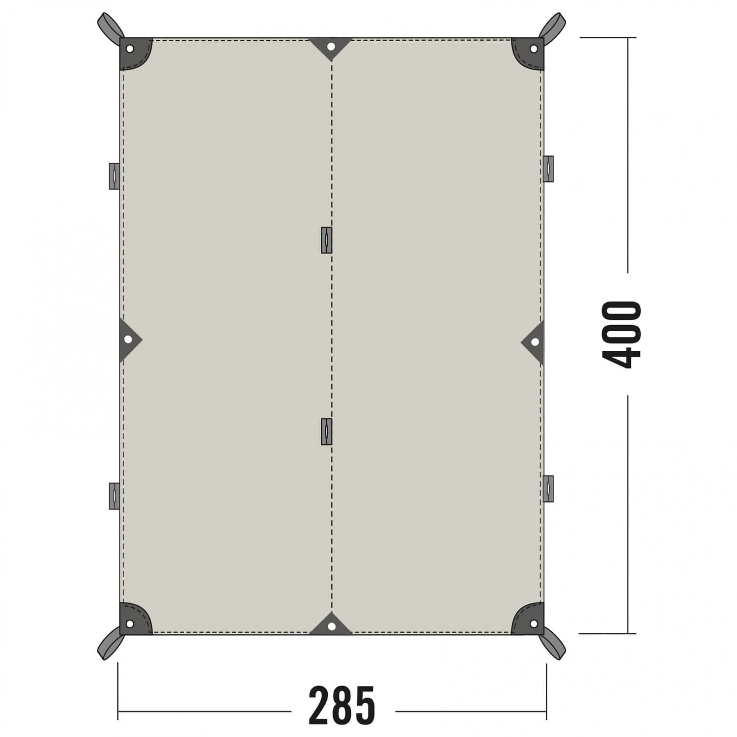 Навес Tatonka Tarp 4 TC Tarp - Sand Beige