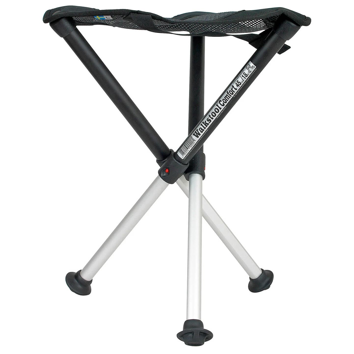 Къмпинг стол Walkstool Dreibeinhocker Comfort Camping chair - Black