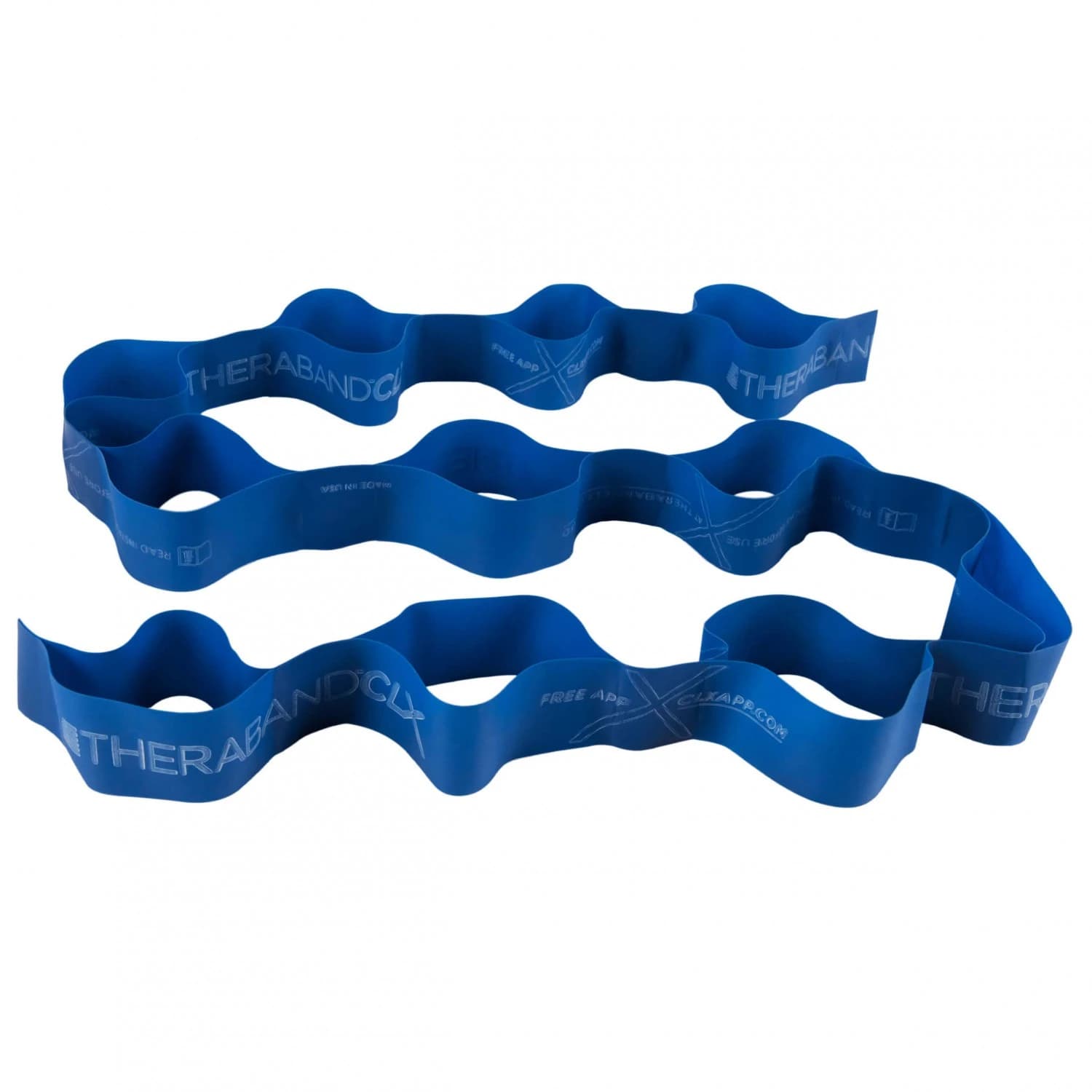 Ластик за тренировка Theraband CLX Band Exercise band - Blue (Extra Stark)