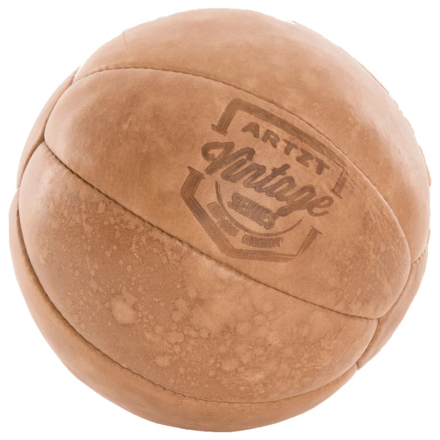 Медицинска топка ARTZT Vintage Medicine Ball Functional training - Natur