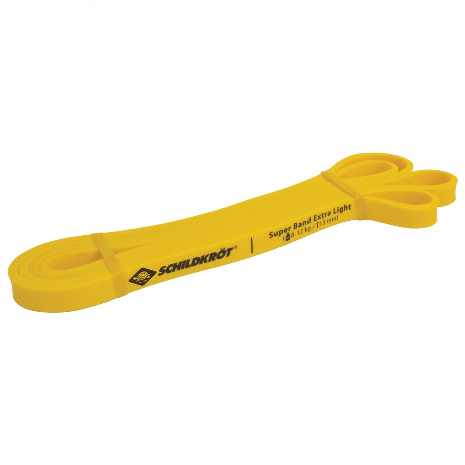 Ластик за тренировка Schildkröt fitness Super Band Extra Light Exercise band - Yellow