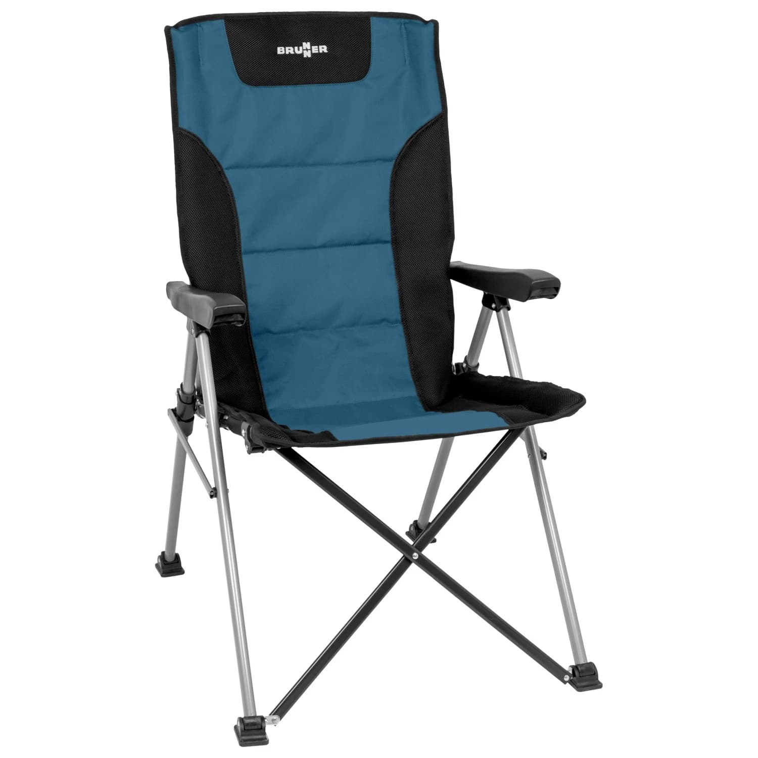 Къмпинг стол Brunner Raptor Highback Camping chair - Black / Petrol