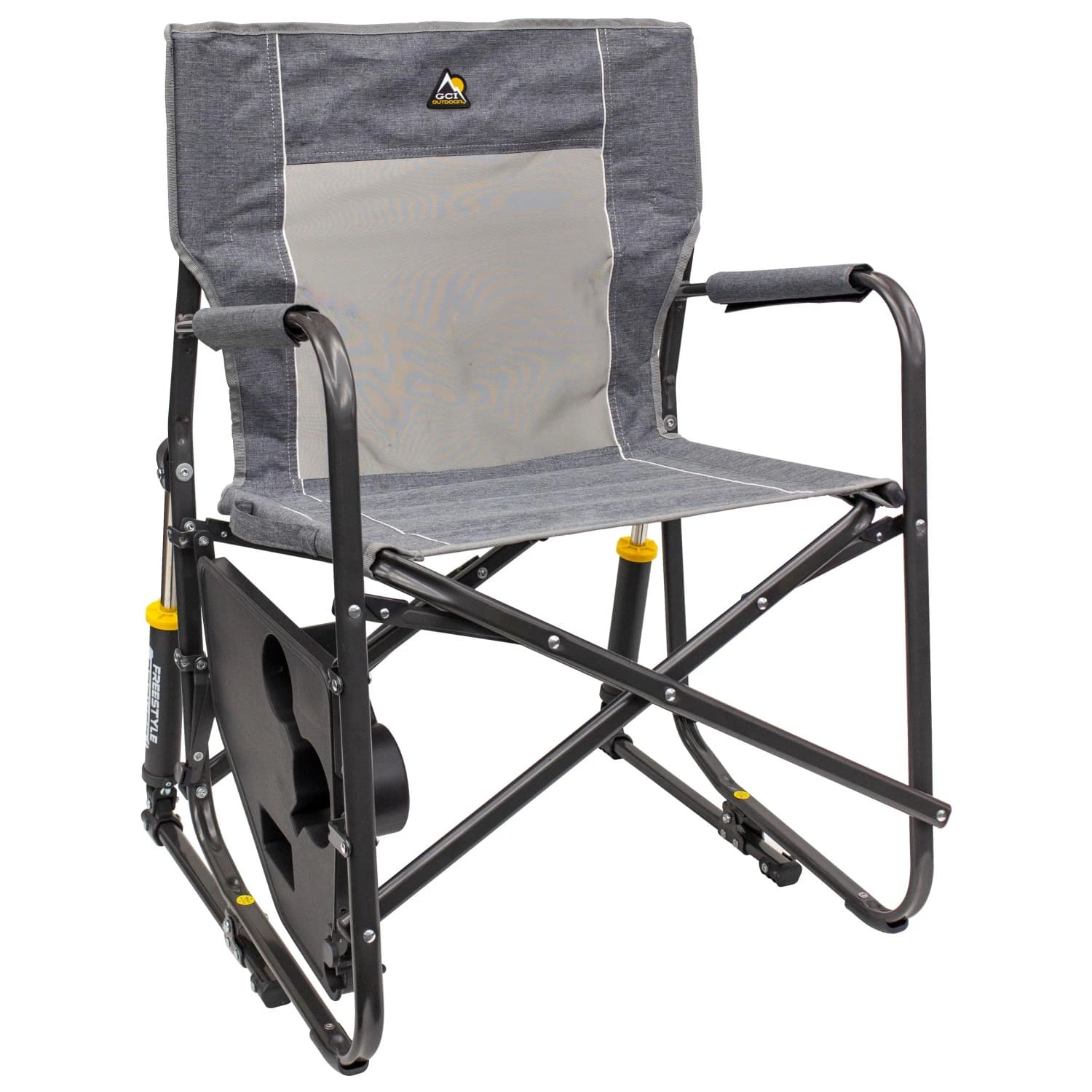 Къмпинг стол Gci Freestyle Rocker With Side Table Camping chair - Heathered Pewter