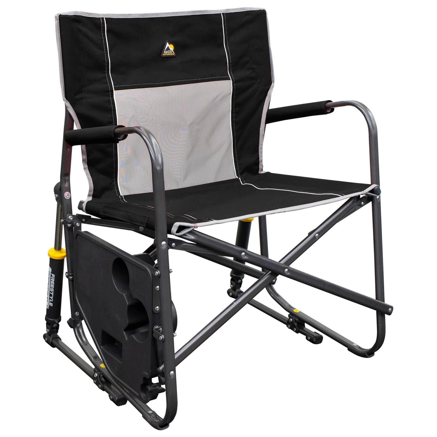 Къмпинг стол Gci Freestyle Rocker XL With Side Table Camping chair - Black
