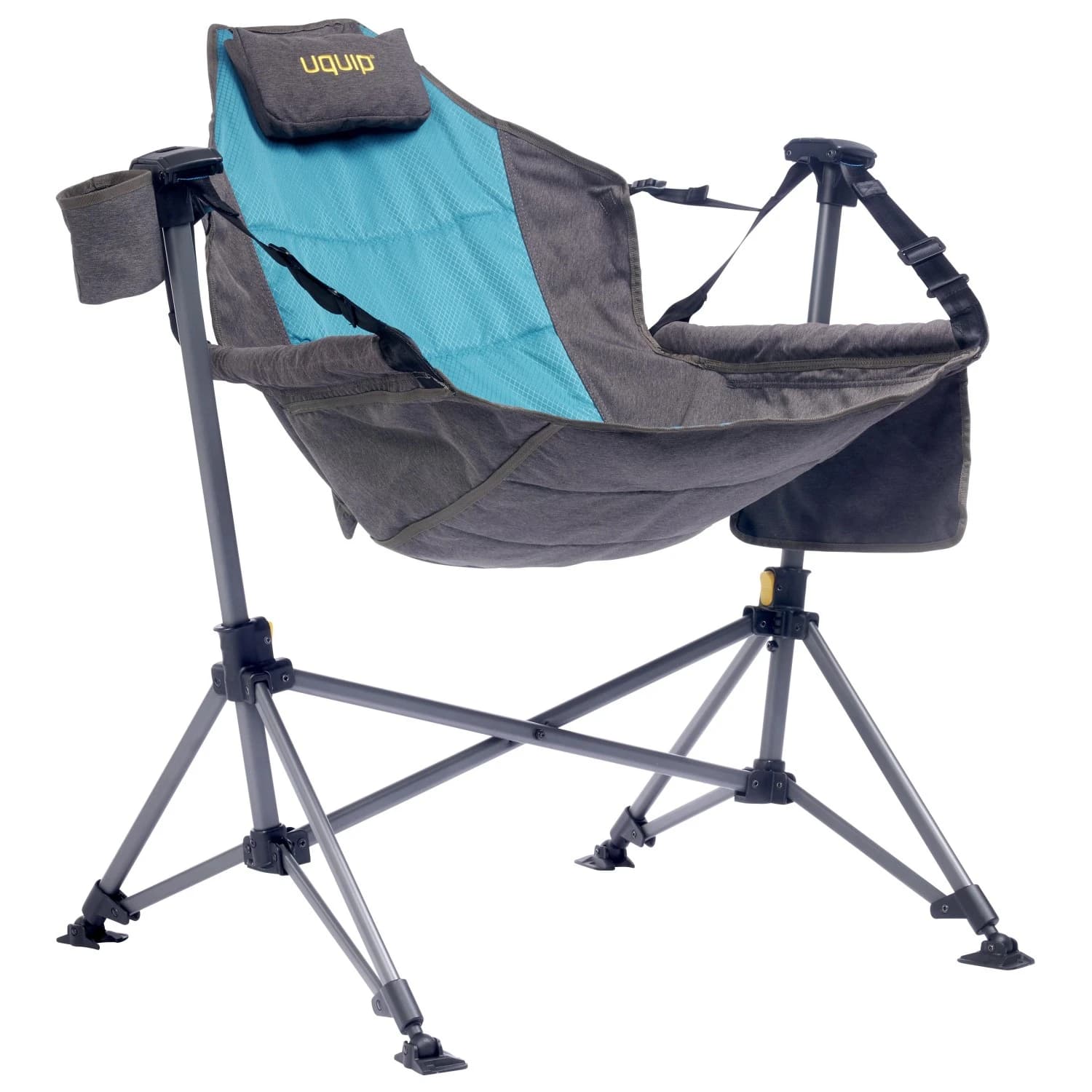 Къмпинг стол Uquip Rocky 2.0 Camping chair - Petrol / Grey