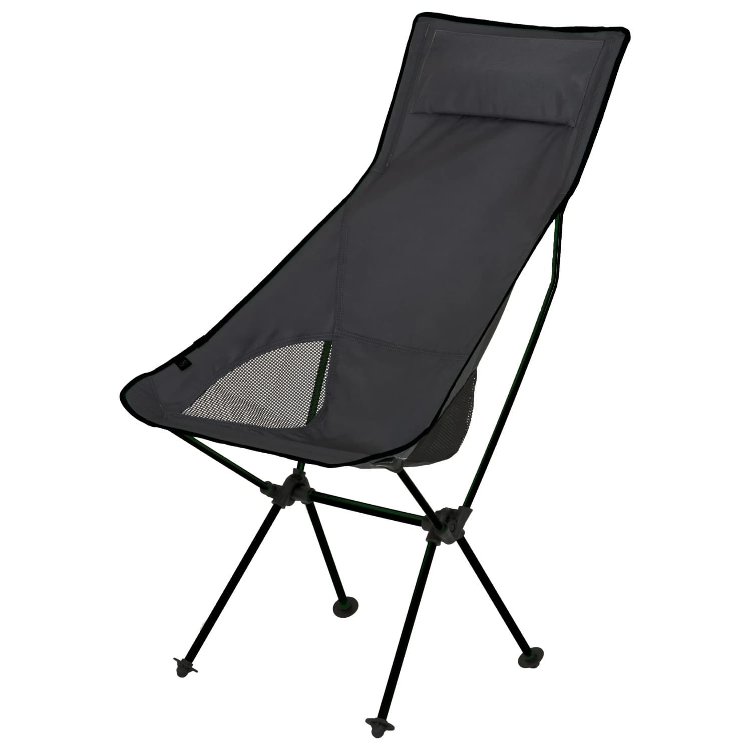 Къмпинг стол Basic nature Travelchair Ultralight High Rest Camping chair - Black