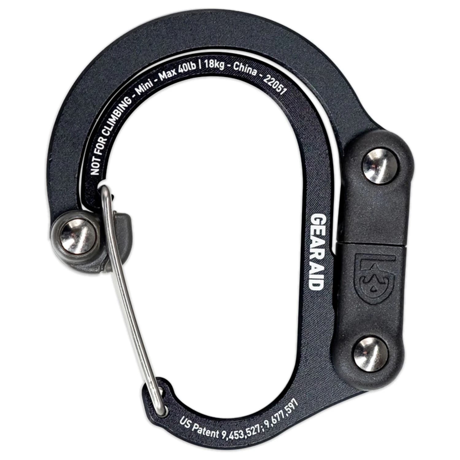 Къмпинг аксесоар GearAid Heroclip Camping furniture accessories - Black