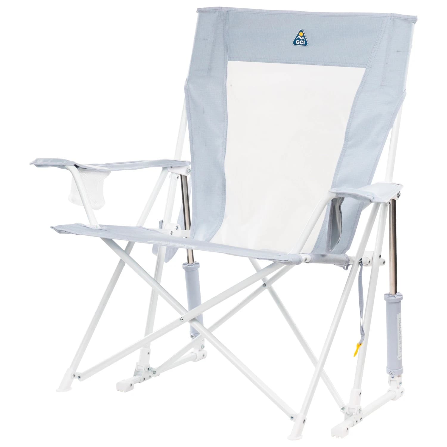 Къмпинг стол Gci Comfort Pro Rocker XL Camping chair - Heathered Light Blue