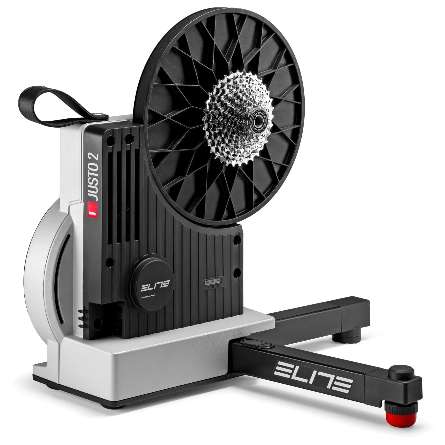 Тренажор за колоездене Elite Justo 2 Turbo trainer - Black / Grey