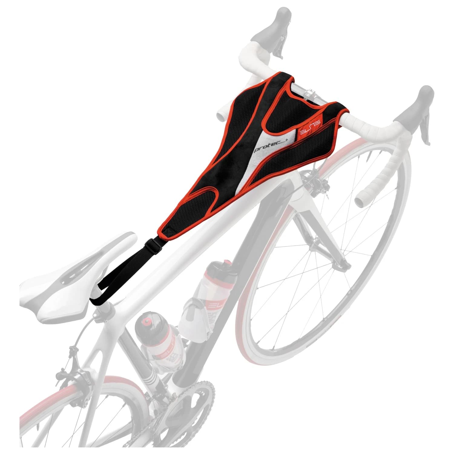 Тренажор за колоездене Elite Protec Plus - Black / Red